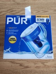 PUR 7 Cup Pitcher Filtration System with MAXION Technology 2x more Filter – New!