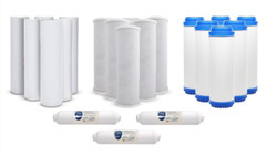 21pc Sediment Carbon Block GAC Replacement Reverse Osmosis Water Filters 3 Years