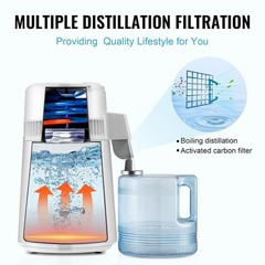 4L Water Distiller – Effortless Purification for Home & Commercial Use