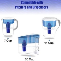 4-Pack CRF-950Z PUR Water Filters – NSF Certified for Clean, Great-Tasting Water
