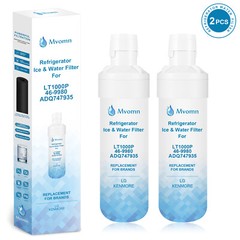 MVOMN RWF4700AB Fit for LG LT1000P MDJ64844601 ADQ74793501 LT1000PC, 2 PACK,
