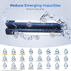 Waterdrop Plus MWF Replacement for GE® Smart Water MWF, HDX FMG-1, MWFP, MWFA(2)