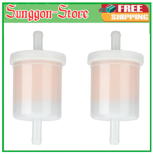 2-Pack 5/16 Inline Diesel Fuel Filter for Kubota – Replacement Part