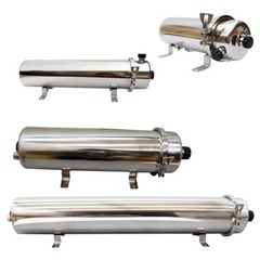 4 Size Large Flow PVDF Ultrafiltration Membrane Water Filter External pressure