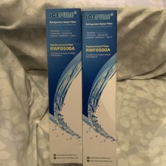 GOLDEN ICEPURE RWF0500A Refrigerator Water Filter Replacement for 4396508, 2PACK