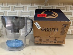 Brita 10 Cup Everyday Pitcher Black BPA Free w/Smartlight Indicator & 1 Filter