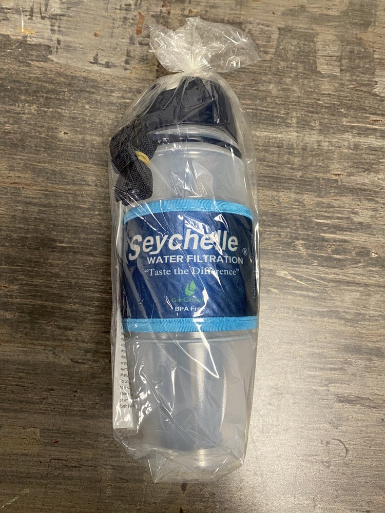Seychelle 28oz EXTREME/RAD/ADVANCED Flip Top Water Filter Bottle! FREE Shipping!
