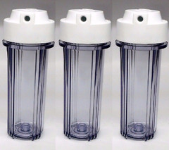 Clear Standard 10″ Water Filter Housing for RO Reverse Osmosis Drinking System