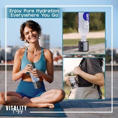 Portable Hydrogen Water Bottle 6K+ PPB SPE/PEM USB Rechargeable High Antioxidant