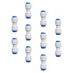 LittleWell Inline Fitting with 1/4″ Quick Connect Fitting, 10 Pack