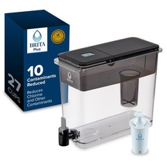 Brita UltraMax Large Water Dispenser with 1 BritaPlus Filter 27 Cup Capacity