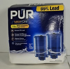 PUR Maxion RF-9999 Replacement Faucet Water Filter Pack of 2- Damaged Box