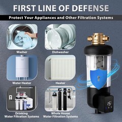 iSpring FWSP50SL-ARJ Spin Down Sediment Water Filter Replacement Cartridge