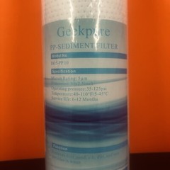 New Water Filter Geekpure PP- Sediment Filter Model RO5-PP10