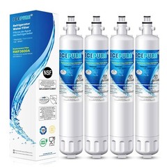 ICEPURE RPWF Refrigerator Water Filter Replacement For GE RPWF Icepure 4PACK