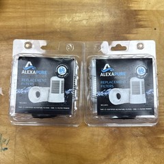 Certified Alexapure Replacement Water Pitcher Filters – 2-2 packs -4 filters New