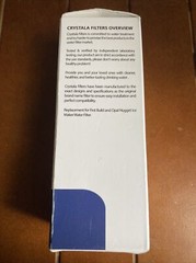2 Pack Crystala CF54 Ice Maker Water Filters Compatible with all GE Opal Nugget