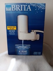 Brita Basic Kitchen Sink On Tap Faucet Water Filter System Filtration Purifier
