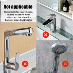 Faucet Descaling Gadget for Limescale Removal – 4pcs Reusable Faucet Cleaner …