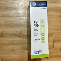 GE GXK140TNN Under Sink Single Stage High Flow Water Filtration System