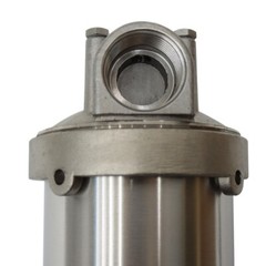 1″ NPT 10″ Long Water Filter Housing Corrosion-resistant Stainless Steel Filter