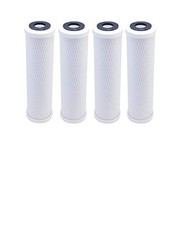 Activated Carbon Block Water Filter Cartridges 4 Pack Compatible with CFS Flow