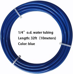 High-Density Polyethylene 10m RO Water Supply Tube with 10 Quick Connectors
