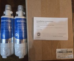 New and Sealed Waterdrop WD-F32 Water Filters (set of 2) fits LT700P LG
