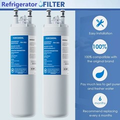 2 PACK New Frigdaire WF3CB PureSource 3 Refrigerator Water Filter Replacement