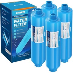 NSF Certified RV Inline Water Filter – 4 Pack, Eliminates Bad Taste and Odor