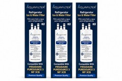 3 PACK For Frigidaire WF3CB Refrigerator PureSource 3 Water & Ice Filter