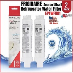 2-Pack Water Filter Fit for Frigidaire EPTWFU01, EWF02, Pure Source Ultra II NEW