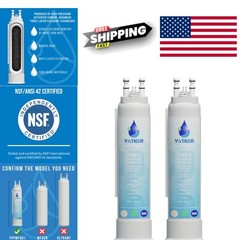 FPPWFU01 Water Filter Replacement 2 Pack Compatible with Multiple Models