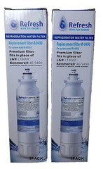 2 New Refresh Refrigerator Water Filter Replacement R-9490 Kenmore 469490 LT800P