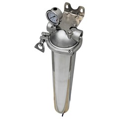20″ Corrosion-resistant Stainless Filter 3/4″NPT Liquid Purifier 300Mesh Element