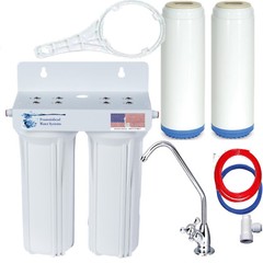 DUAL FLUORIDE/ARSENIC KDF85/CATALYTIC CARBON/HEAVY METALS/CHLORINE/CHLORAMINES
