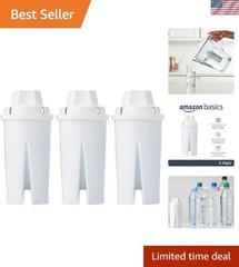 Enhanced Replacement Water Filters for Water Pitchers, BPA-Free, WQA & NSF Ce…