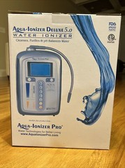 Aqua Ionizer Deluxe 5.0 Water Ionizer.