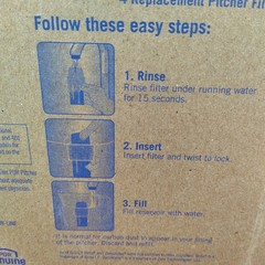 3x Genuine PUR PPF900Z Maxion Replacement Water Pitcher Filters Sealed
