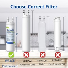 3 PACK FOR Genuine Frigidaire WF3CB Puresource3 Refrigerator Water & Ice Filter