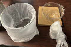 FOR PARTS ONLY Replacement For Santevia Glass Water Filtration System Countertop