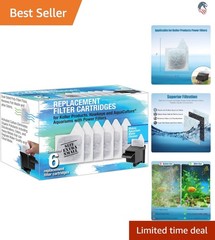 Replacement Filter Cartridges Compatible with XS Power Filters 6 Pack White