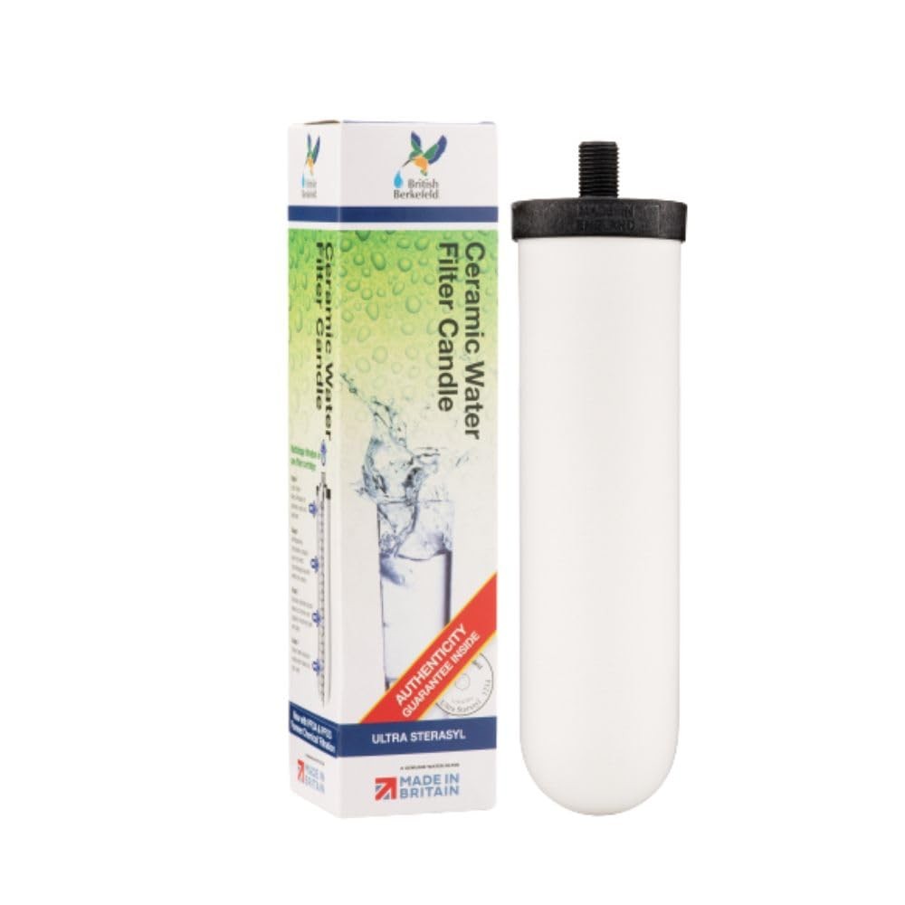 British Berkefeld Doulton Water Filter Element Compatible with Berkey Water Filt