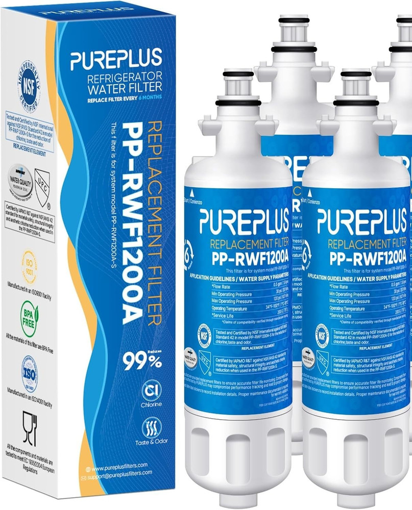 3x Refrigerator Water Filter for kenmore Elite 469690 LG LT700P RFC 1200A