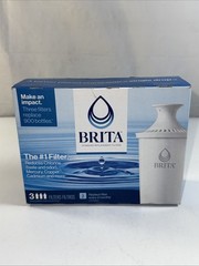 Brita Replacement Water Filter – 3 Pack New In Box, Model 0B03