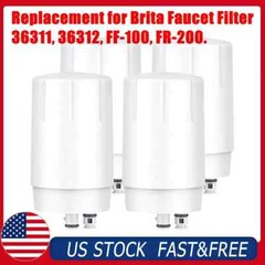 4 Replacement For Brita Faucet Filter Brita 36311 36312 FF-100 FR-200 #US STOCK