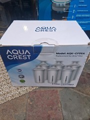 Aqua Crest Replacement Filters For Brita AQK-CF06A 6 Pack – NEW