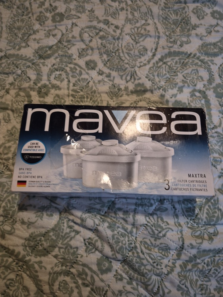 Mavea Maxtra Replacement Water Filters BPA Free 3-Pack – White 1001122