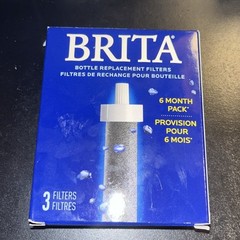 NEW Brita Water Bottle Replacement Filters 3-Pack 6 Month Supply