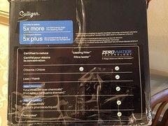 New FIVE (5) Culligan ZEROWATER Filters, Zero Water